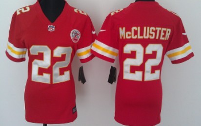 Nike Womens Team Jersey Kansas City Chiefs 22 Dexter McCluster Red Game